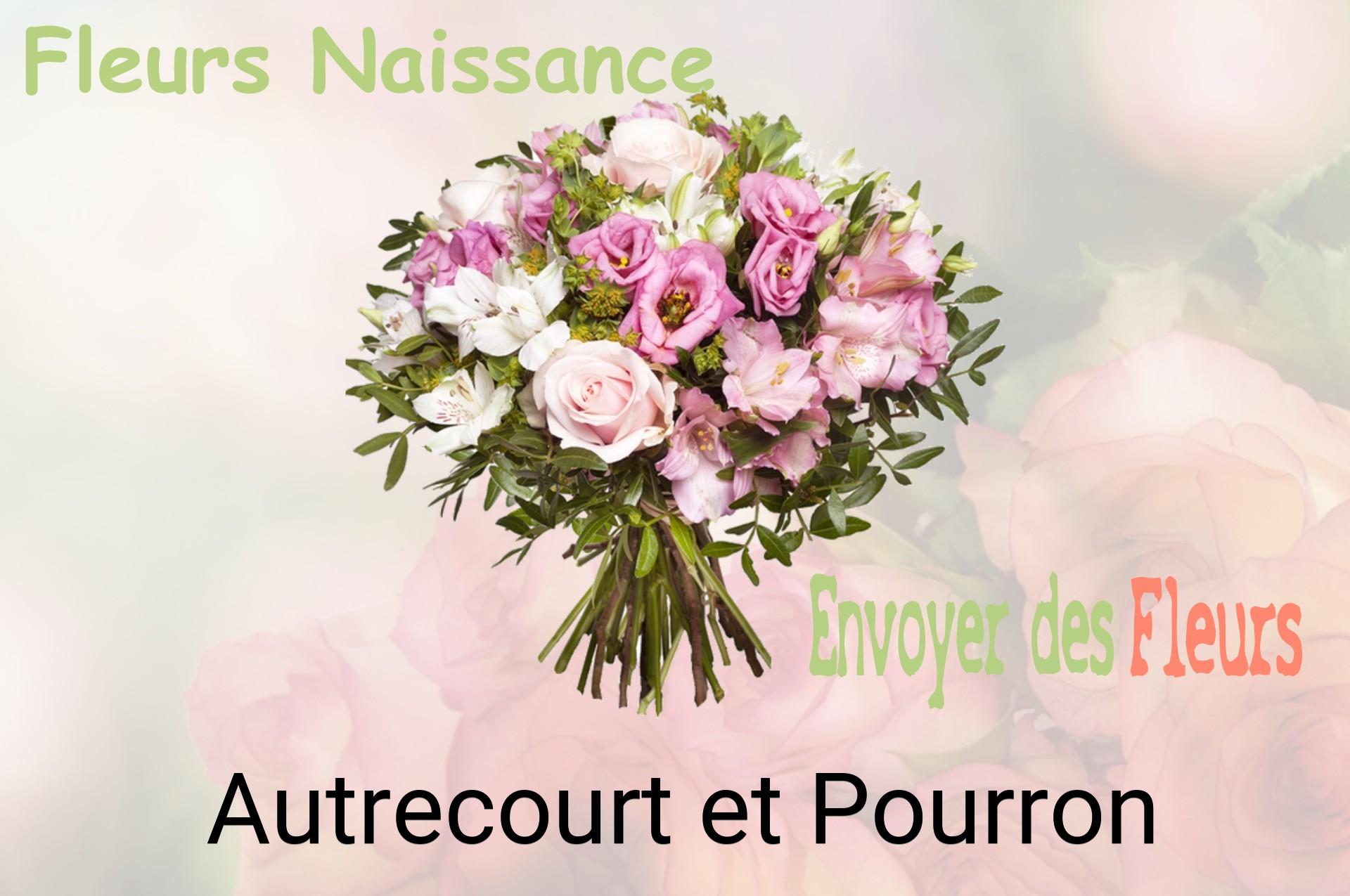Bouquet de fleurs de naissance livré à Autrecourt-et-Pourron